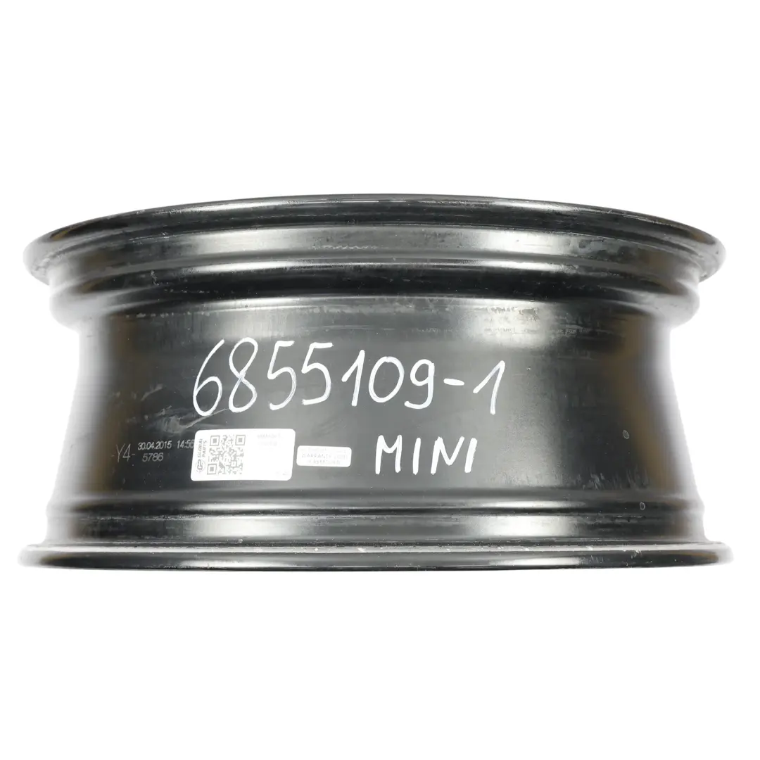 Mini Cooper F55 F56 llanta aleación negro 17 "ET: 54 7J Cosmos Spoke 499 - SKU 6855109-1 - Número de pieza 6855109