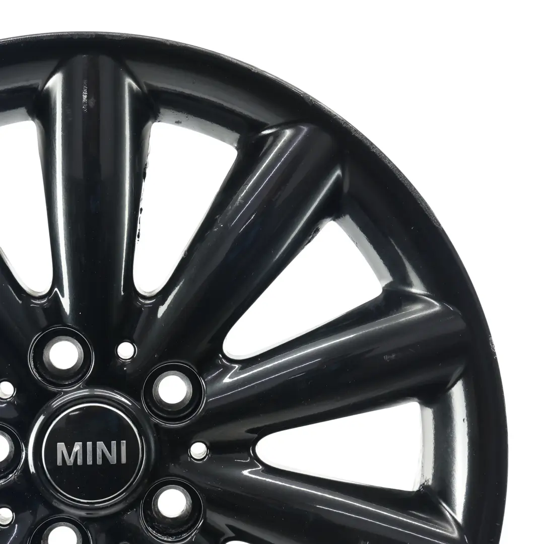 Mini Cooper F55 F56 llanta aleación negro 17 "ET: 54 7J Cosmos Spoke 499 - SKU 6855109-1 - Número de pieza 6855109