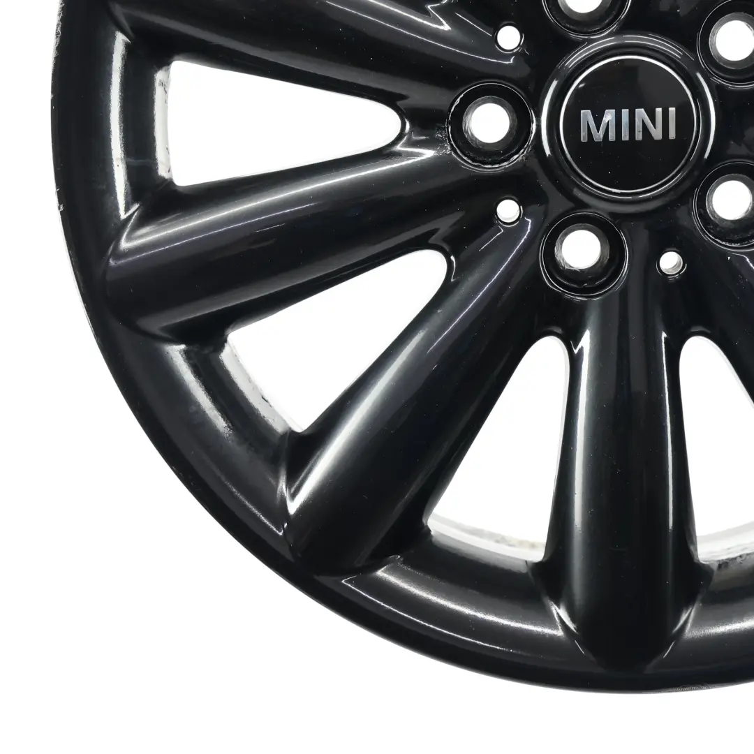 Mini Cooper F55 F56 llanta aleación negro 17 "ET: 54 7J Cosmos Spoke 499 - SKU 6855109-1 - Número de pieza 6855109