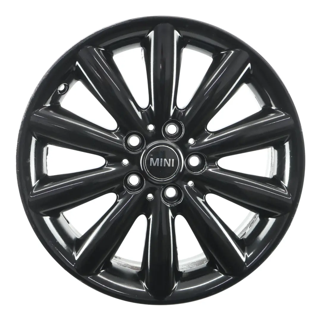 Mini Cooper F55 F56 Noir Jante Alliage 17" ET:54 7J Cosmos Spoke 499 - SKU 6855109-2 - Numéro de pièce 6855109