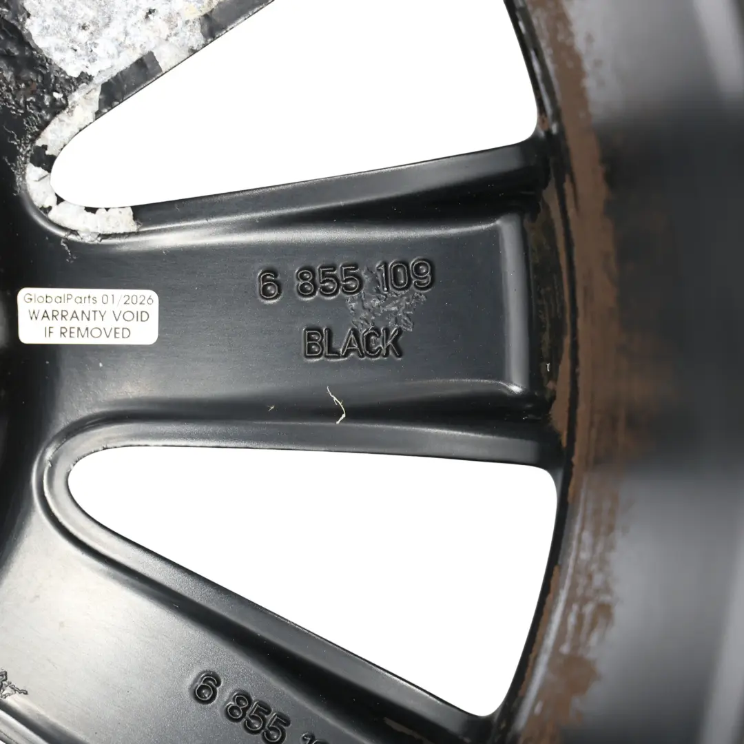 llanta aleación negro 17 "ET: 54 7J Cosmos Spoke 499 para Mini Cooper F55 F56 con número de pieza 6855109 Mini Cooper F55 F56 llanta aleación negro 17 "ET: 54 7J Cosmos Spoke 499 - SKU 6855109-2 - Número de pieza 6855109