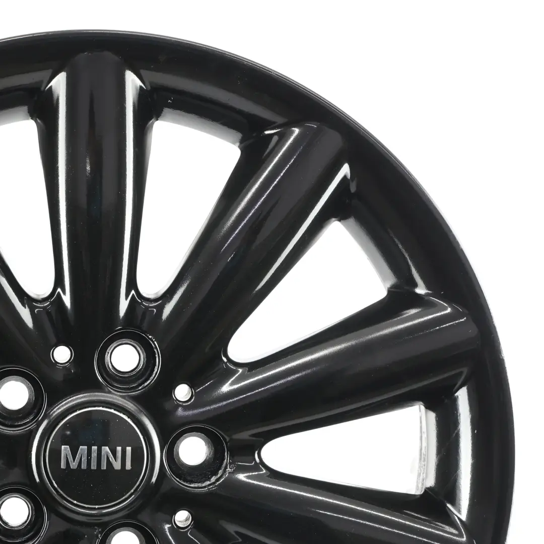 Alloy Rim 17" ET:54 7J Cosmos Spoke 499 to Mini Cooper F55 F56 Black Wheel with Part number 6855109 Mini Cooper F55 F56 Black Wheel Alloy Rim 17" ET:54 7J Cosmos Spoke 499 - SKU 6855109-2 - Part number 6855109