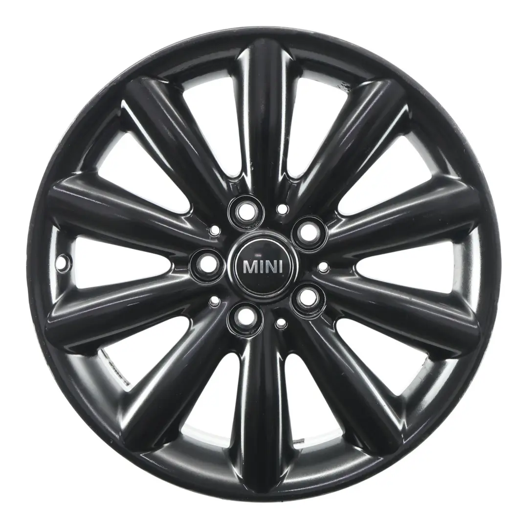 Mini Cooper F55 F56 Black Wheel Alloy Rim 17" ET:54 7J Cosmos Spoke 499 - SKU 6855109-3 - Part number 6855109
