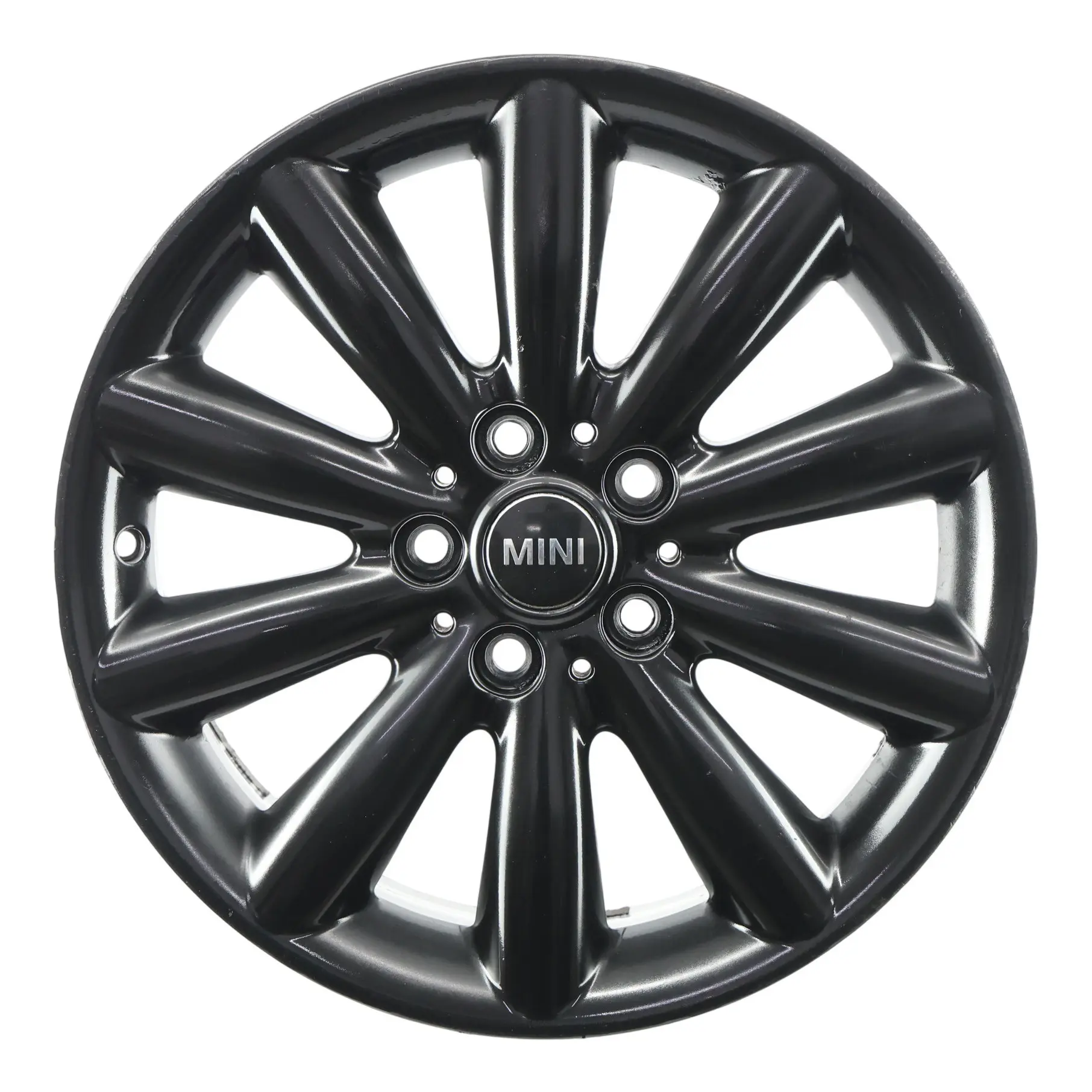 Mini Cooper F55 F56 Black Wheel Alloy Rim 17" ET:54 7J Cosmos Spoke 499 6855109