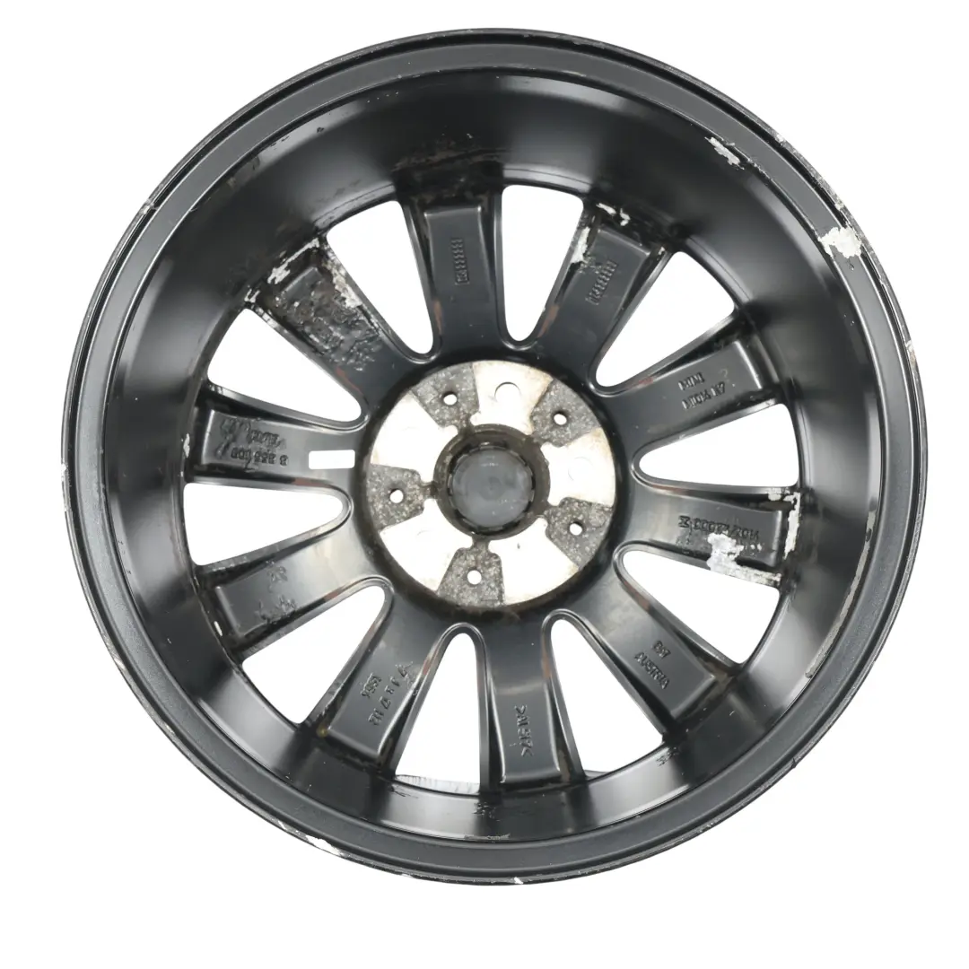 Alloy Rim 17" ET:54 7J Cosmos Spoke 499 to Mini Cooper F55 F56 Black Wheel with Part number 6855109 Mini Cooper F55 F56 Black Wheel Alloy Rim 17" ET:54 7J Cosmos Spoke 499 - SKU 6855109-3 - Part number 6855109