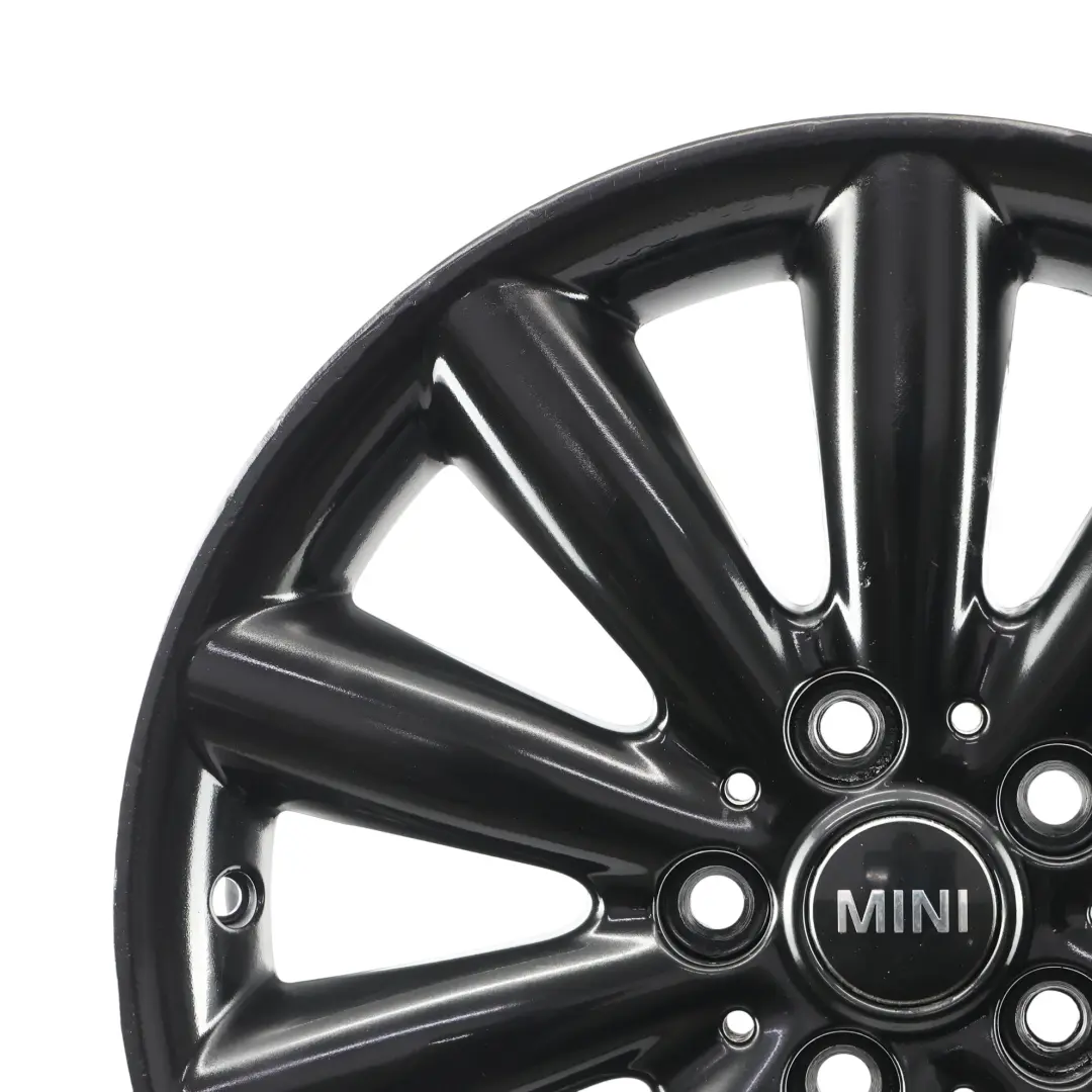 Mini Cooper F55 F56 Black Wheel Alloy Rim 17" ET:54 7J Cosmos Spoke 499 - SKU 6855109-3 - Part number 6855109