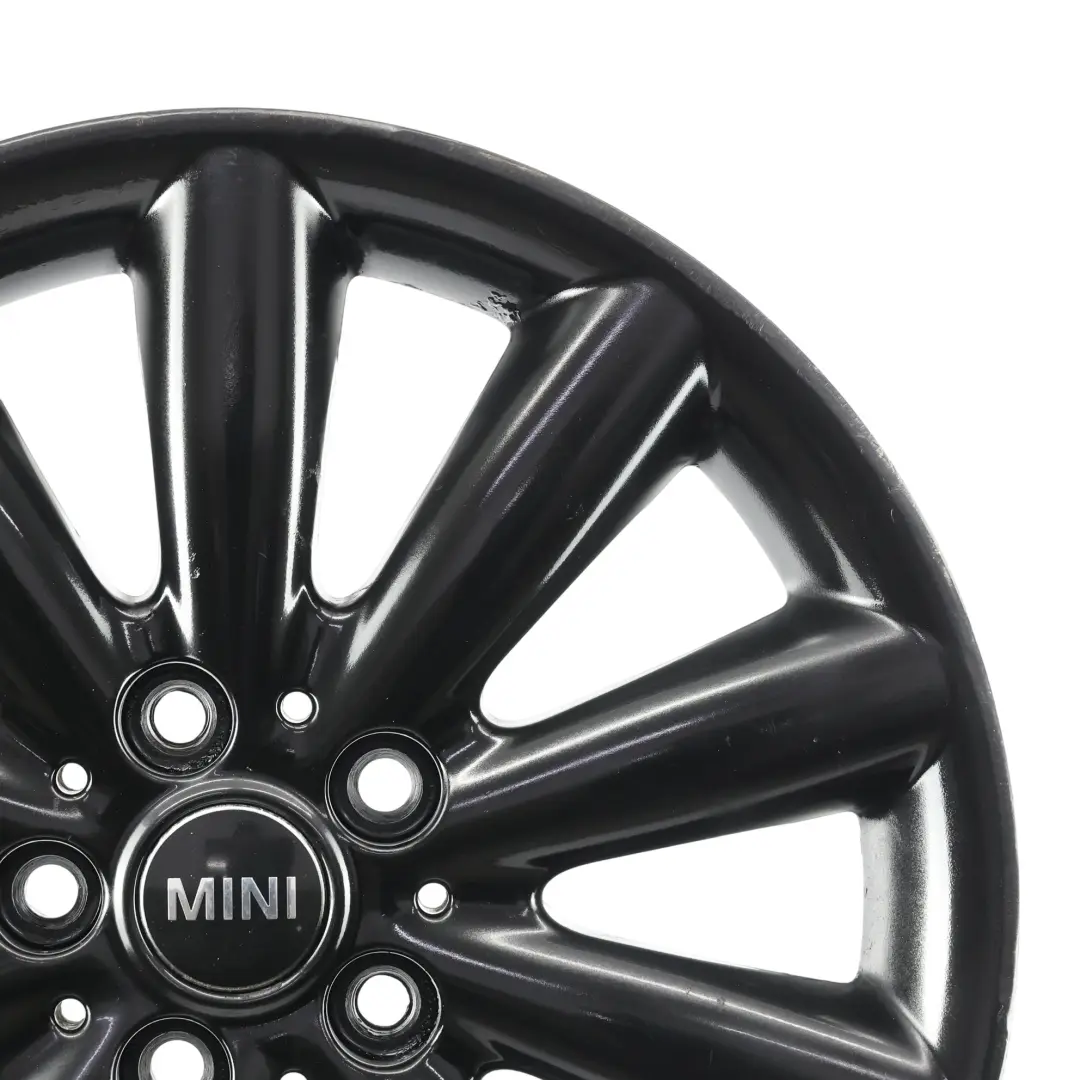 Alloy Rim 17" ET:54 7J Cosmos Spoke 499 to Mini Cooper F55 F56 Black Wheel with Part number 6855109 Mini Cooper F55 F56 Black Wheel Alloy Rim 17" ET:54 7J Cosmos Spoke 499 - SKU 6855109-3 - Part number 6855109