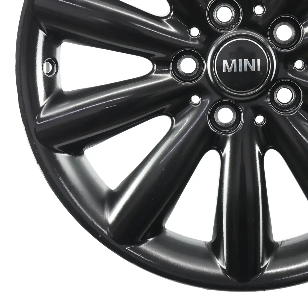 Alloy Rim 17" ET:54 7J Cosmos Spoke 499 to Mini Cooper F55 F56 Black Wheel with Part number 6855109 Mini Cooper F55 F56 Black Wheel Alloy Rim 17" ET:54 7J Cosmos Spoke 499 - SKU 6855109-3 - Part number 6855109
