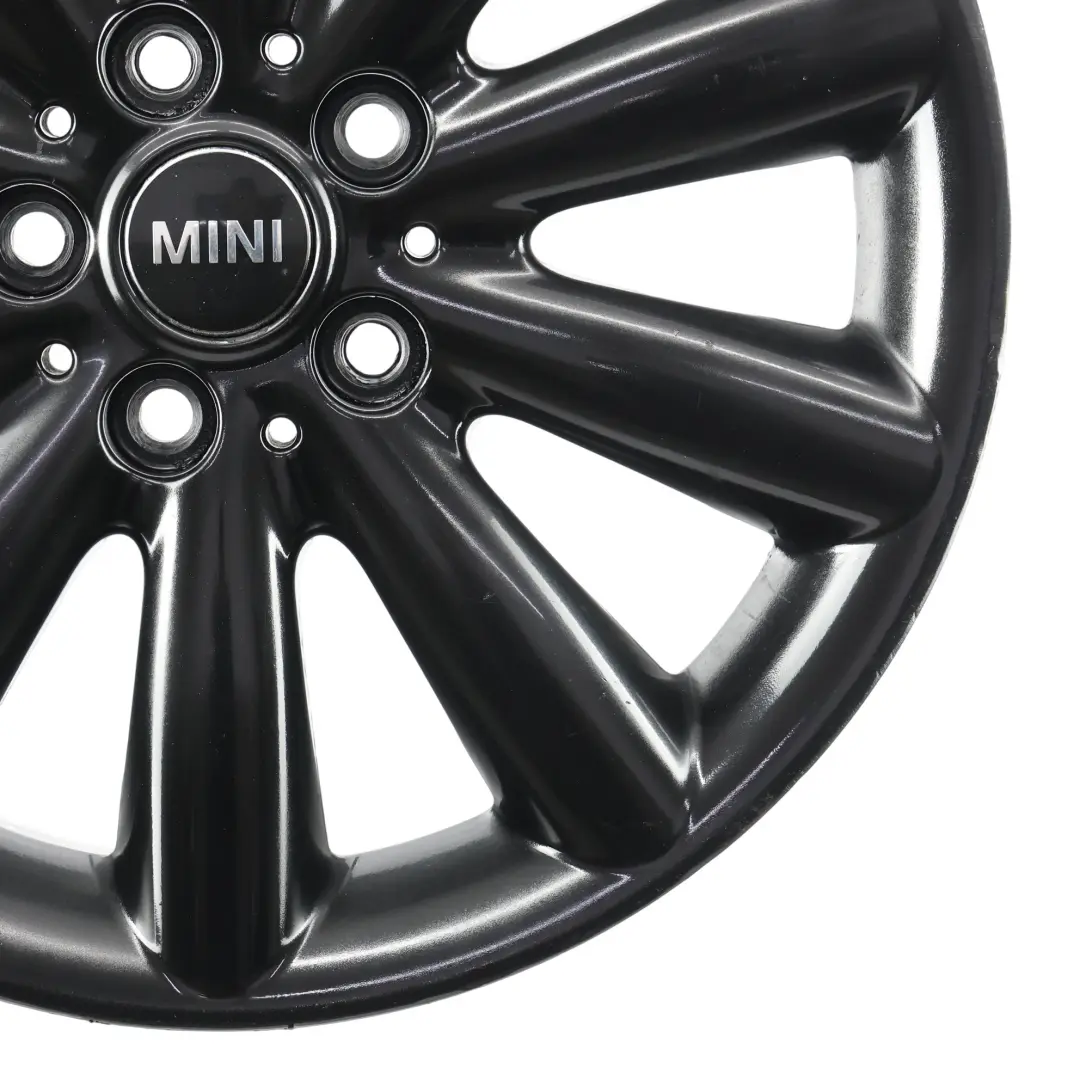 Mini Cooper F55 F56 Black Wheel Alloy Rim 17" ET:54 7J Cosmos Spoke 499 - SKU 6855109-3 - Part number 6855109