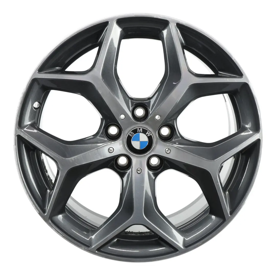 Alloy Rim Bicolor 18" 7.5J ET:51 Y-spoke 569 to BMW X1 F48 X2 F39 Wheel with Part number 6856070 BMW X1 F48 X2 F39 Wheel Alloy Rim Bicolor 18" 7.5J ET:51 Y-spoke 569 - SKU 6856070-4 - Part number 6856070