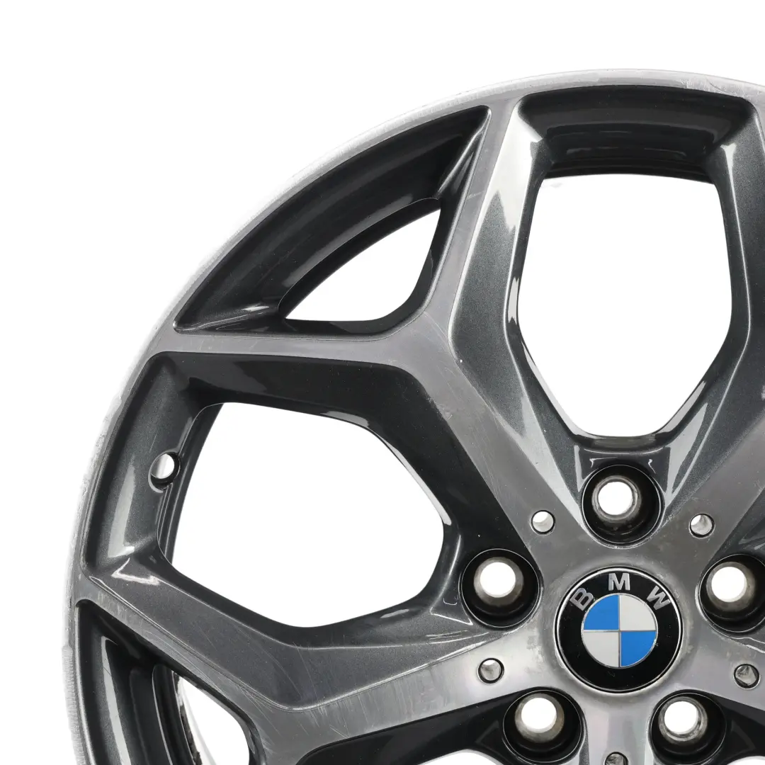 BMW X1 F48 X2 F39 Wheel Alloy Rim Bicolor 18" 7.5J ET:51 Y-spoke 569 - SKU 6856070-4 - Part number 6856070