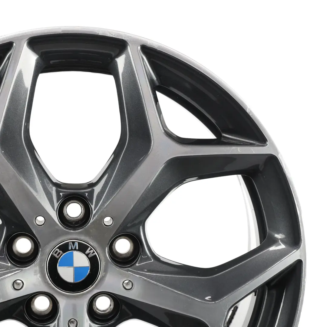 Alloy Rim Bicolor 18" 7.5J ET:51 Y-spoke 569 to BMW X1 F48 X2 F39 Wheel with Part number 6856070 BMW X1 F48 X2 F39 Wheel Alloy Rim Bicolor 18" 7.5J ET:51 Y-spoke 569 - SKU 6856070-4 - Part number 6856070