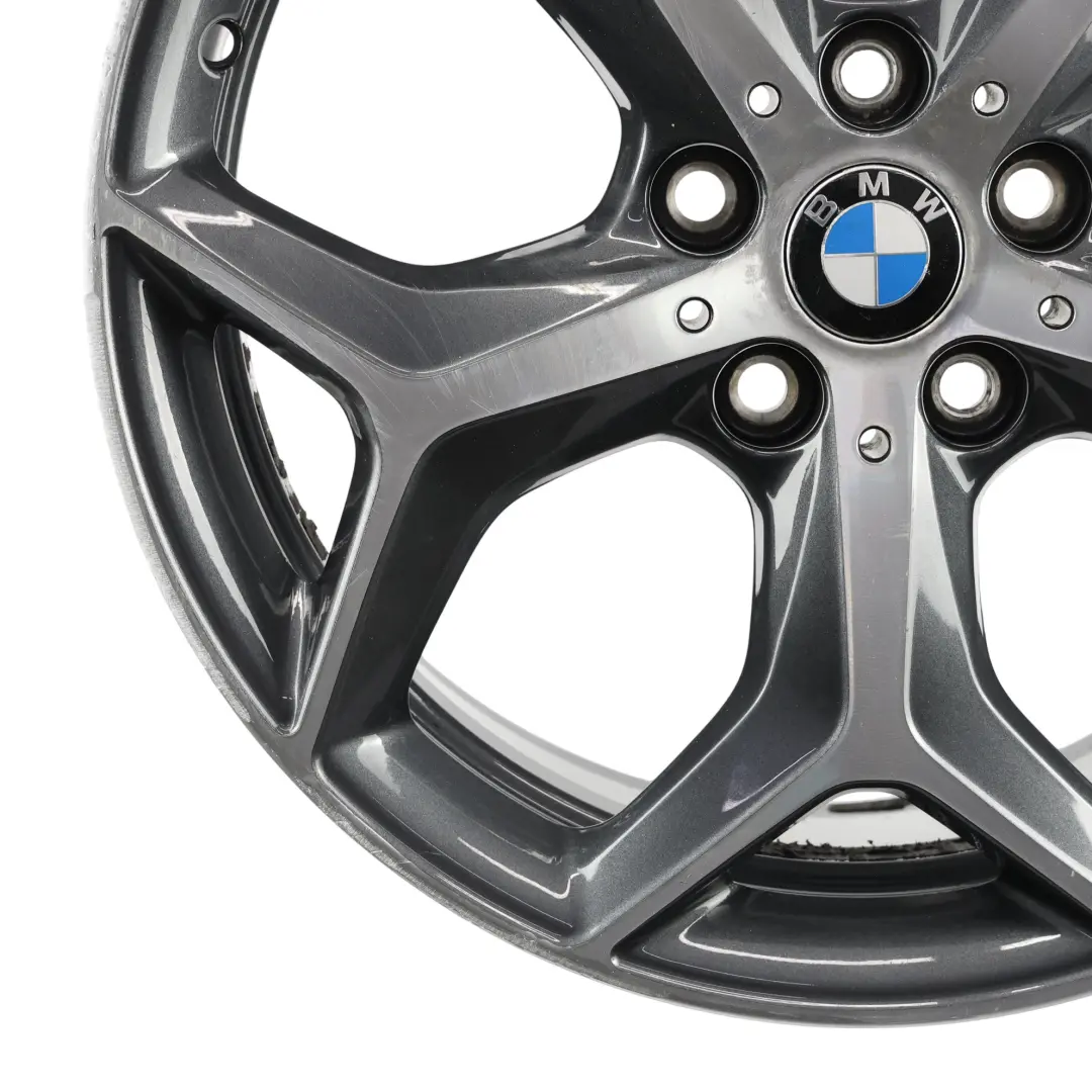 Alloy Rim Bicolor 18" 7.5J ET:51 Y-spoke 569 to BMW X1 F48 X2 F39 Wheel with Part number 6856070 BMW X1 F48 X2 F39 Wheel Alloy Rim Bicolor 18" 7.5J ET:51 Y-spoke 569 - SKU 6856070-4 - Part number 6856070