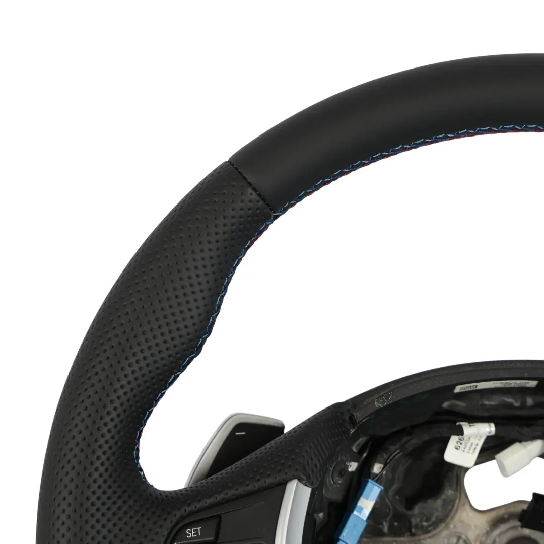 BMW F20 F21 F22 F30 F31 F32 NUEVO Volante deportivo de cuero negro Paddle Shift - SKU 6863343-2 - Número de pieza 6863343