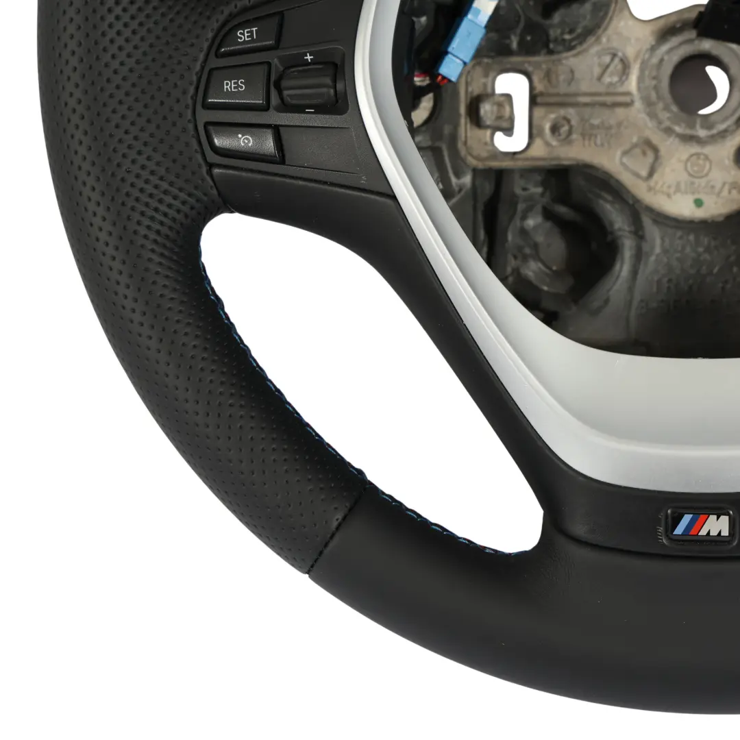 BMW F20 F21 F22 F30 F31 F32 NEW Black Leather Sport Steering Wheel Paddle Shift - SKU 6863343-2 - Part number 6863343