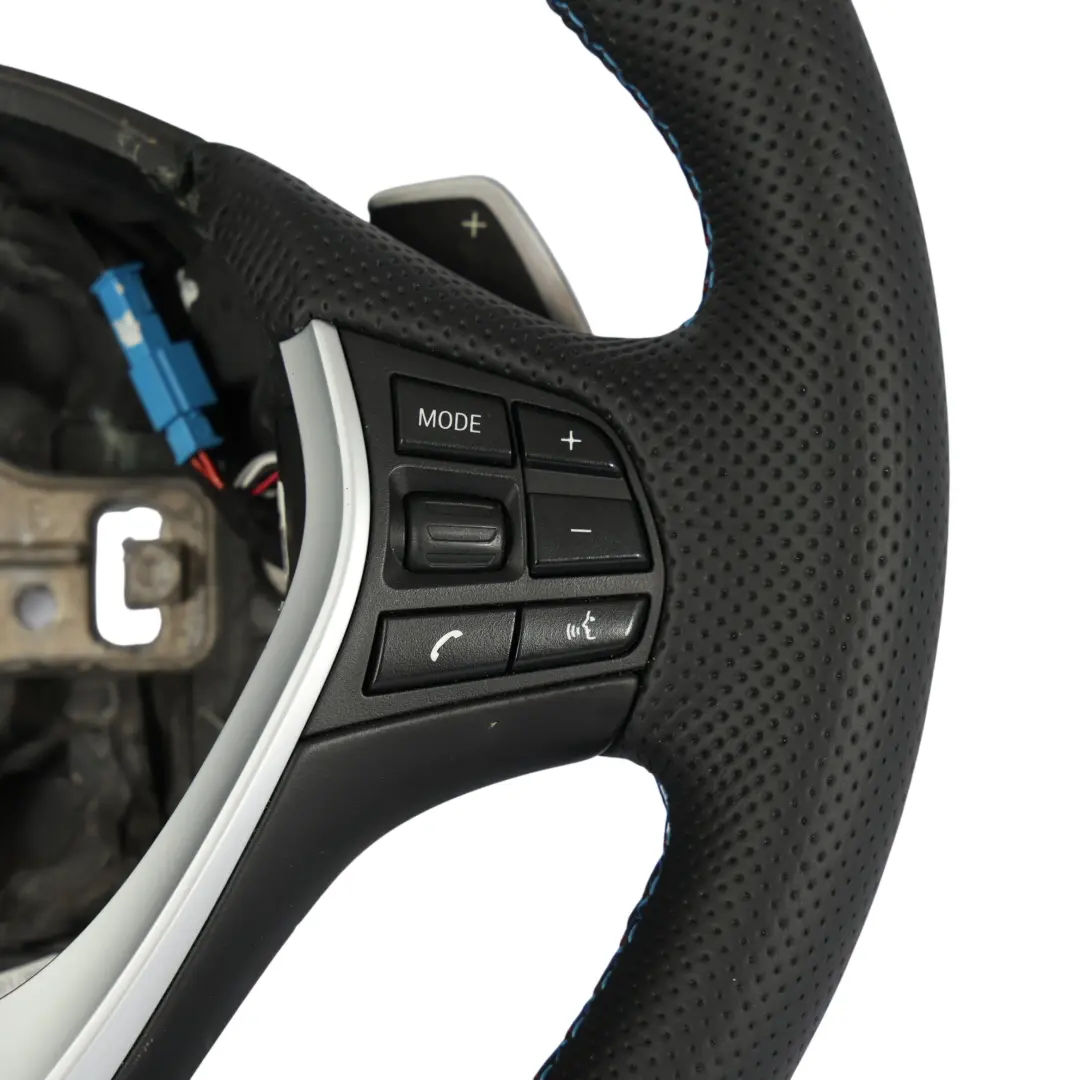 Nuova Pelle Sport Volante Leve del Cambio per BMW F20 F21 F22 F30 F31 F32 F34 F36 con numero di parte 6863343 BMW F20 F21 F22 F30 F31 F32 F34 F36 Nuova Pelle Sport Volante Leve del Cambio - SKU 6863343-2 - Numero di parte 6863343