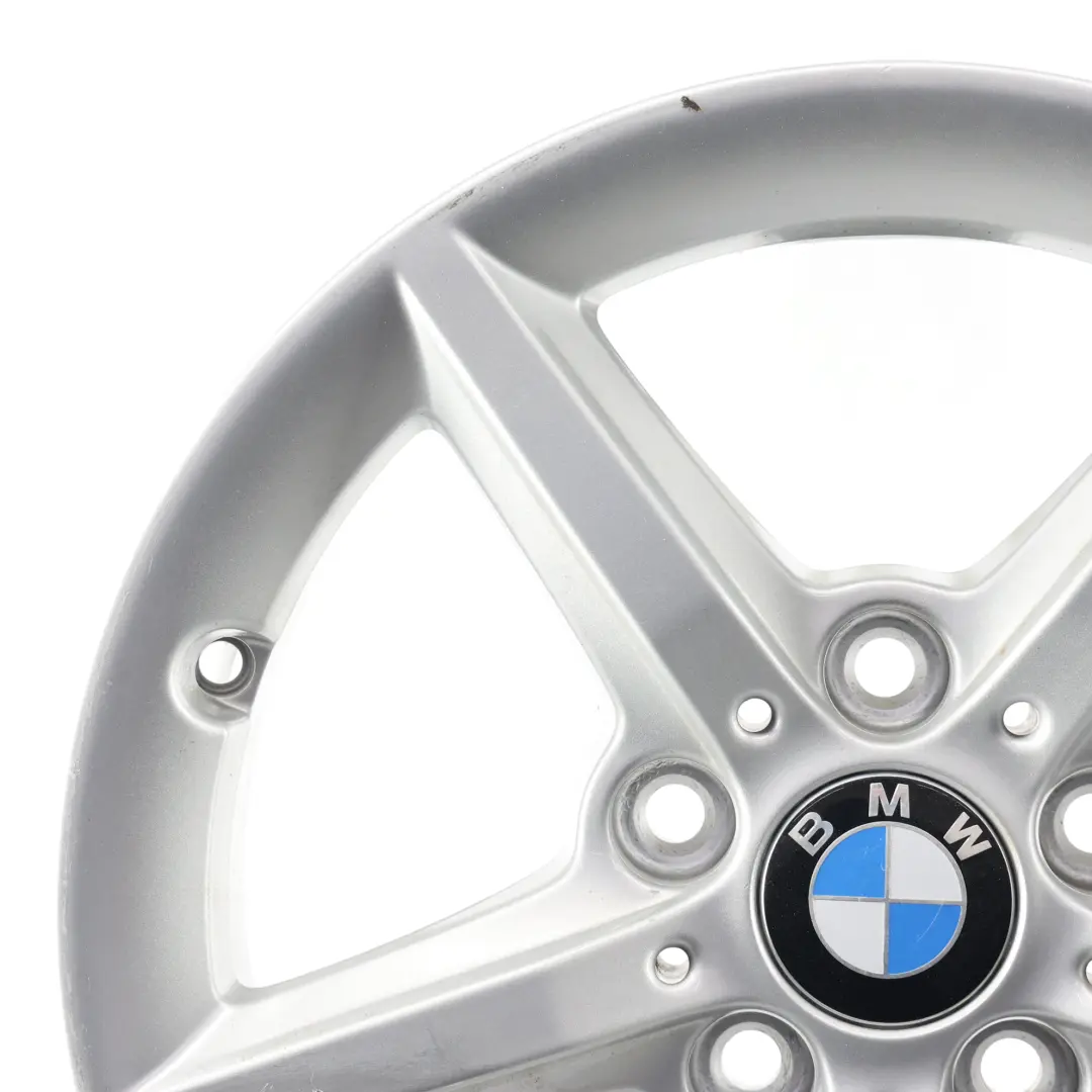 BMW F20 F21 F22 F23 Silver Wheel Alloy Rim 16" ET:40 7J Star Spoke 654 - SKU 6866302-1 - Part number 6866302