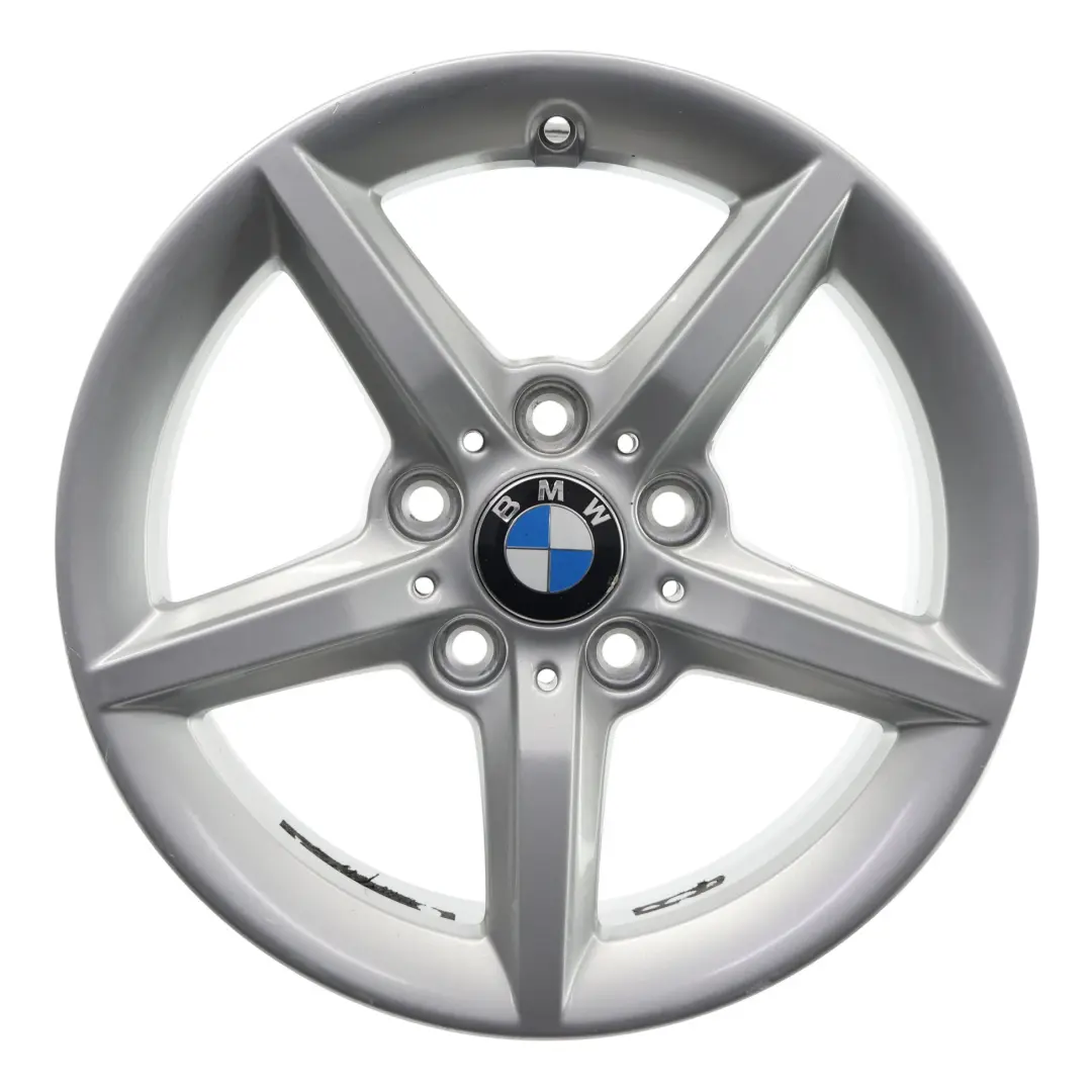 BMW F20 F21 F22 Argento AlluMini o Cerchione IN Lega 16" 7J ET: 40 Raggi a - SKU 6866302-2 - Numero di parte 6866302