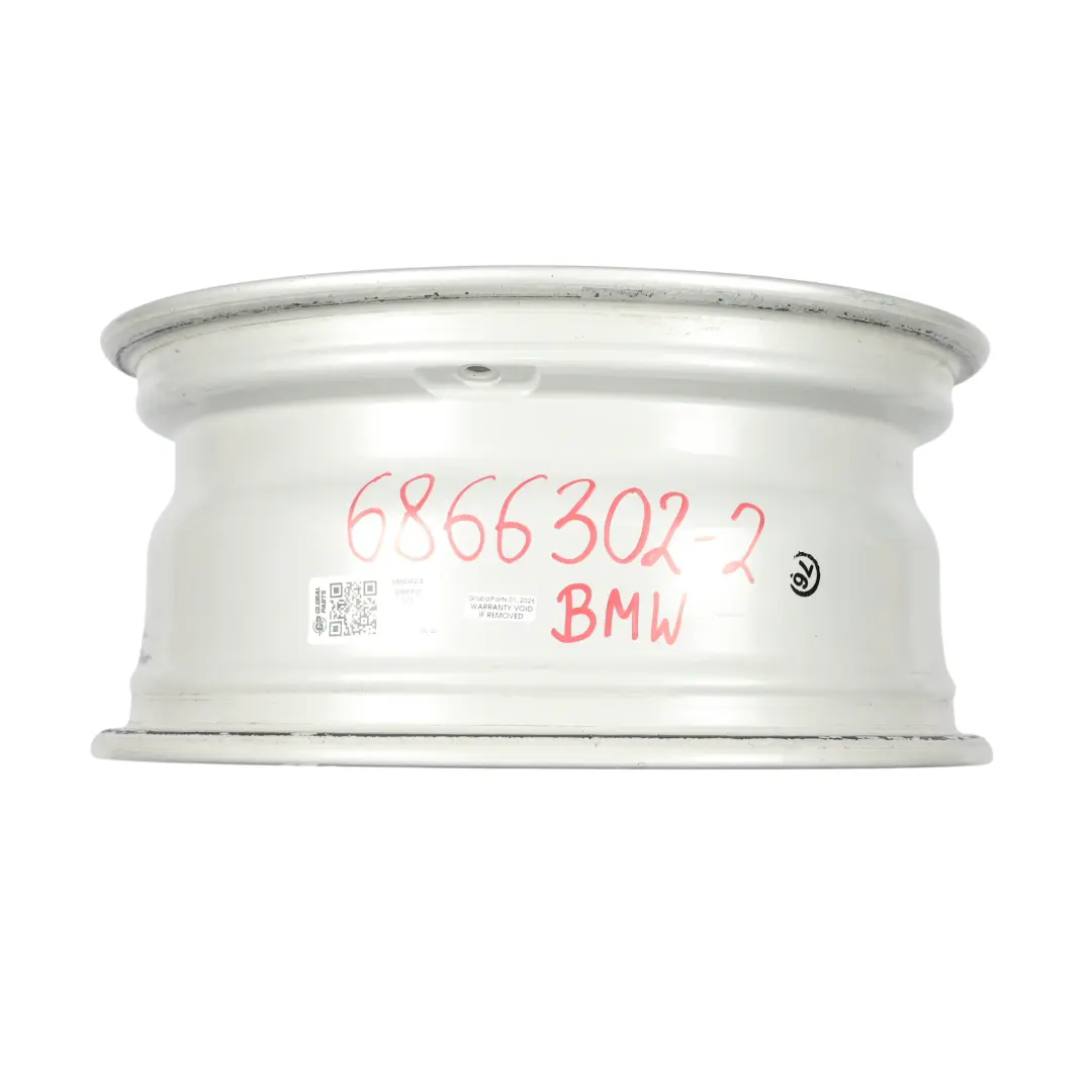 Alloy Rim 16" 7J ET:40 Star Spoke 654 to BMW F20 F21 F22 F23 Silver Wheel with Part number 6866302 BMW F20 F21 F22 F23 Silver Wheel Alloy Rim 16" 7J ET:40 Star Spoke 654 - SKU 6866302-2 - Part number 6866302