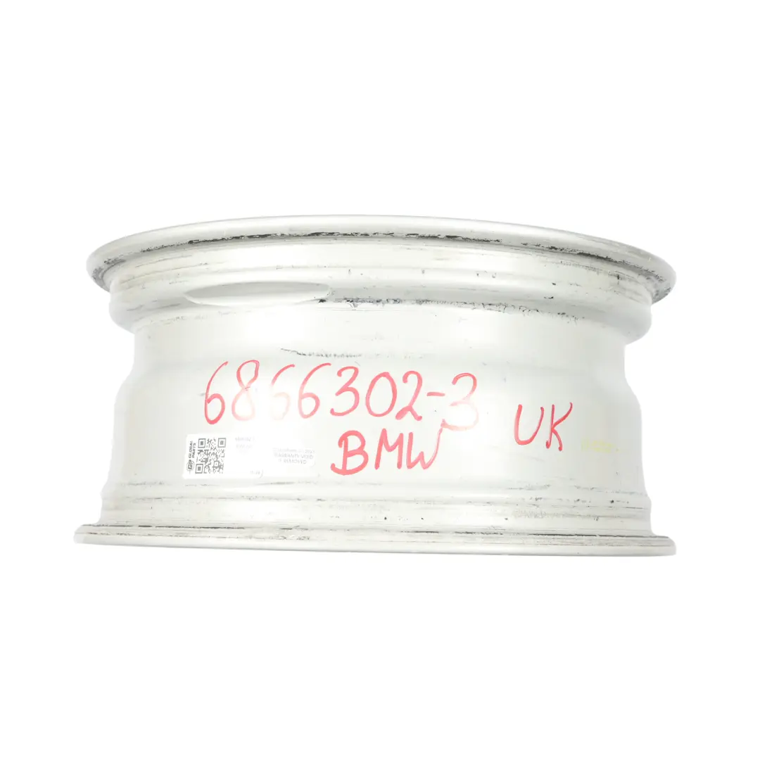 BMW F20 F21 F22 F23 Silver Wheel Alloy Rim 16" ET:40 7J Star Spoke 654 - SKU 6866302-3 - Part number 6866302