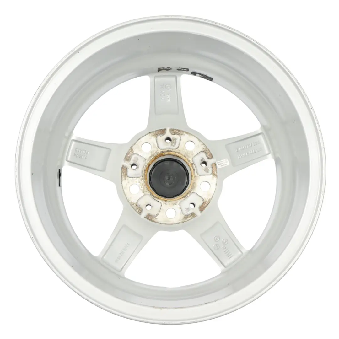 BMW F20 F21 F22 F23 Silver Wheel Alloy Rim 16" ET:40 7J Star Spoke 654 - SKU 6866302-3 - Part number 6866302