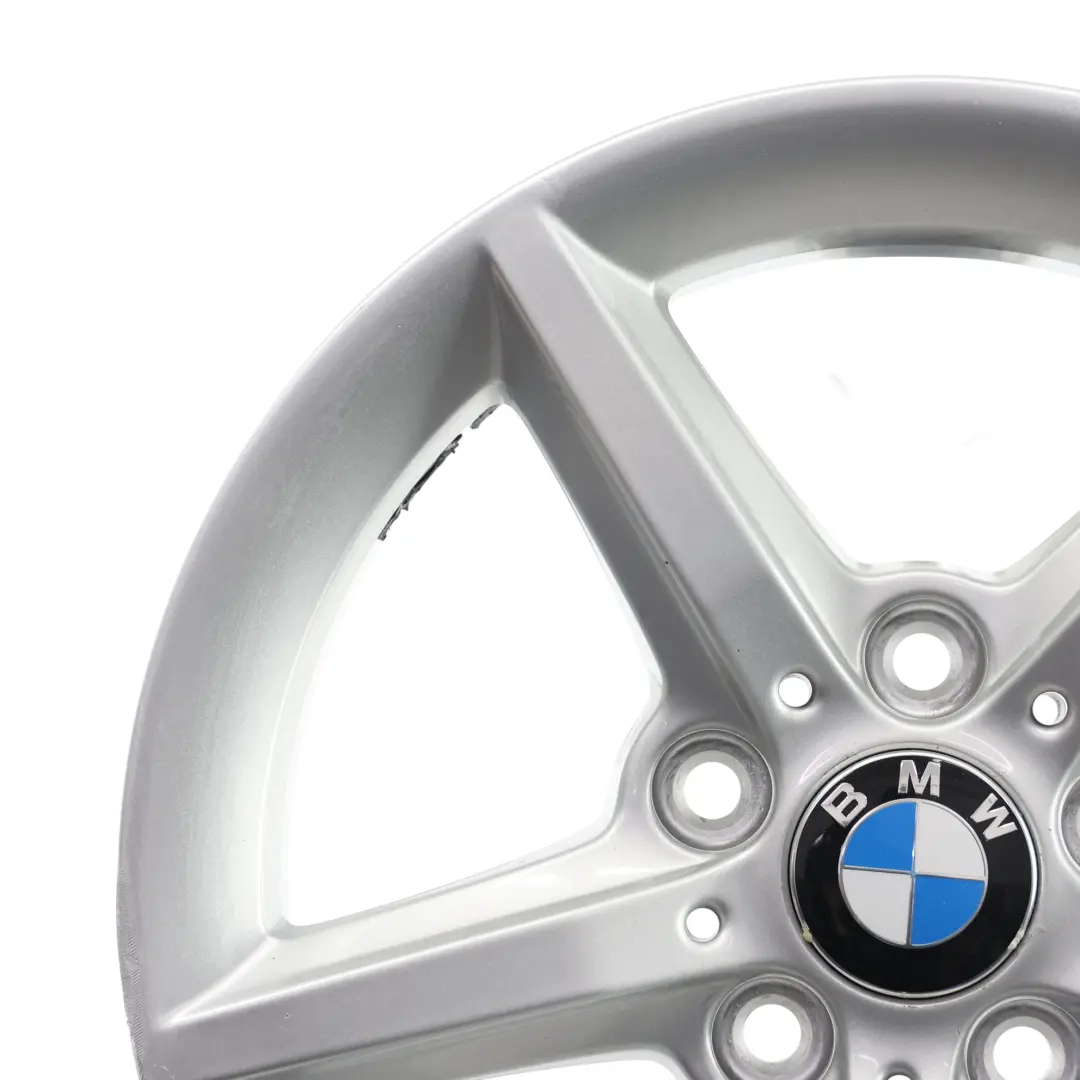 BMW F20 F21 F22 F23 Silver Wheel Alloy Rim 16" ET:40 7J Star Spoke 654 - SKU 6866302-3 - Part number 6866302