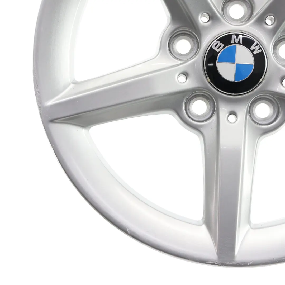 BMW F20 F21 F22 F23 Silver Wheel Alloy Rim 16" ET:40 7J Star Spoke 654 - SKU 6866302-3 - Part number 6866302