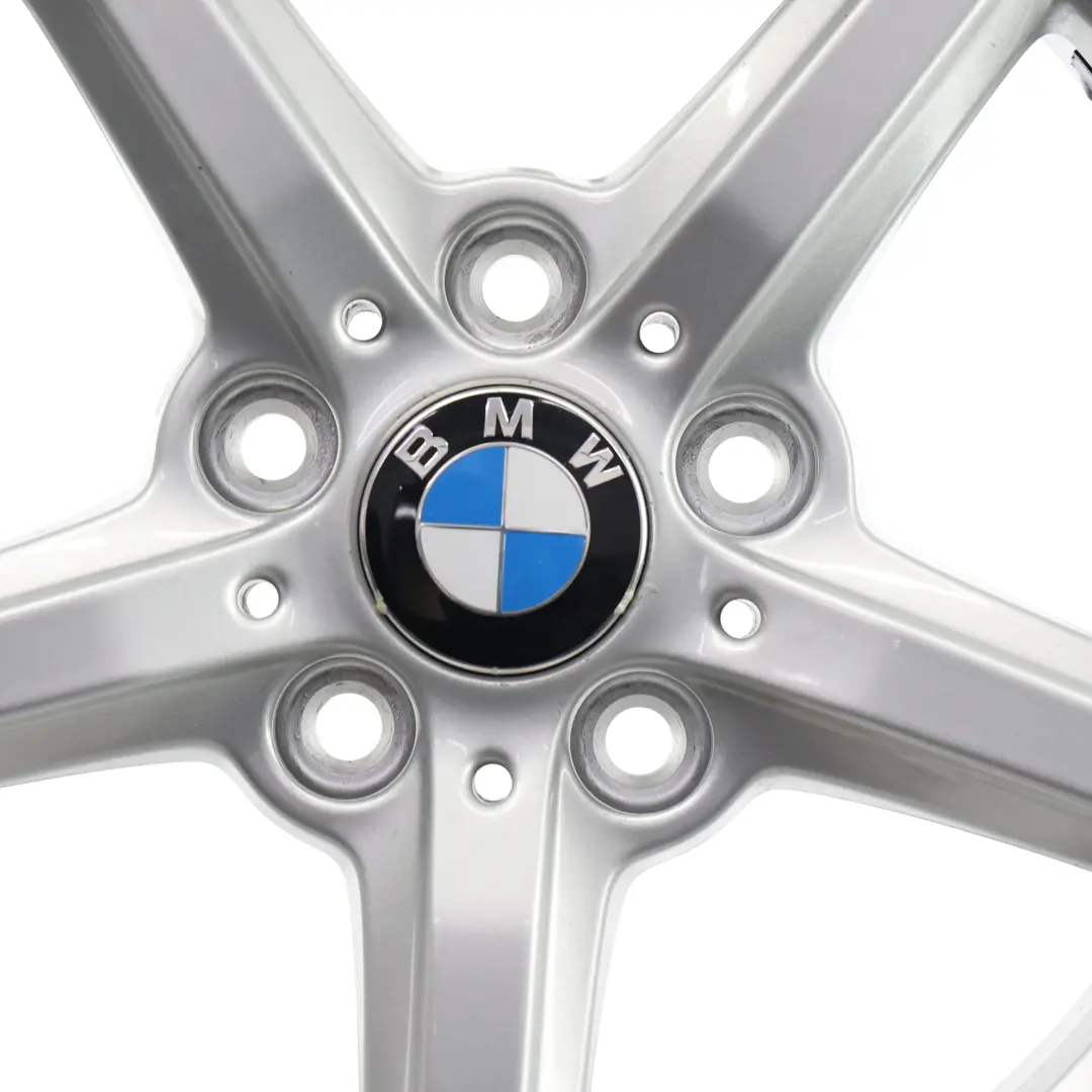 BMW F20 F21 F22 F23 Silver Wheel Alloy Rim 16" ET:40 7J Star Spoke 654 - SKU 6866302-3 - Part number 6866302