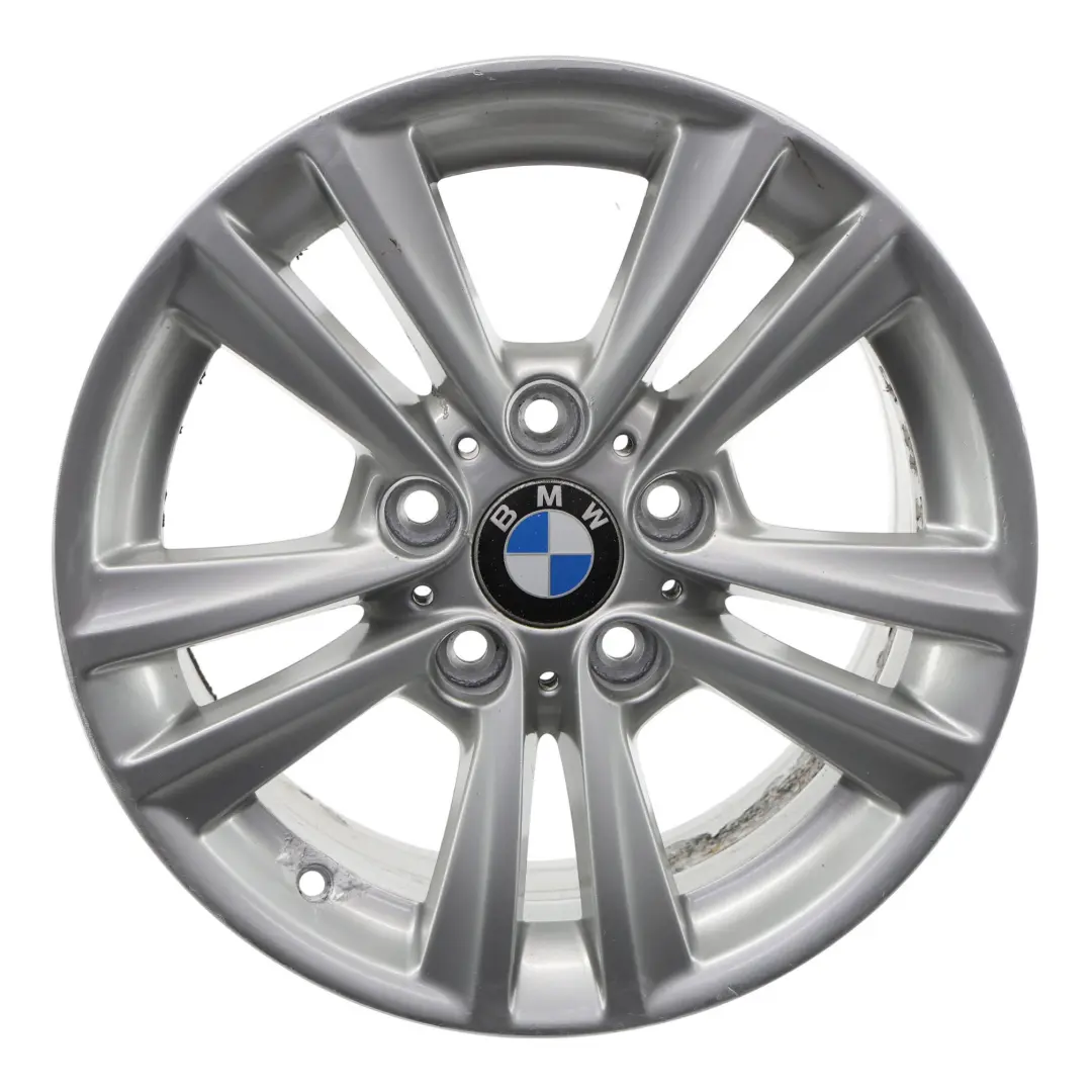 BMW F30 F31 LCI Wheel Rim Alloy Silver 16" 7,5J ET:37 V Spoke 656 - SKU 6866304-6 - Part number 6866304