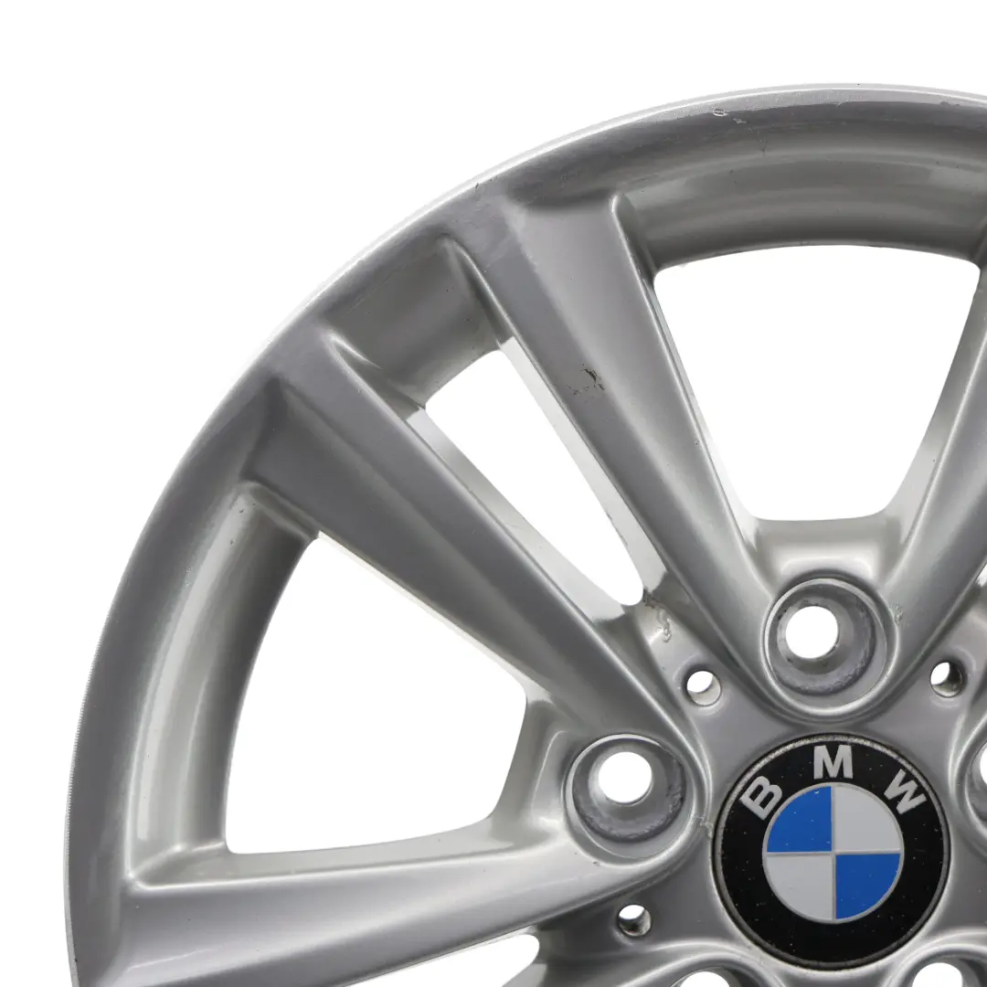 Rim Alloy Silver 16" 7,5J ET:37 V Spoke 656 to BMW F30 F31 LCI Wheel with Part number 6866304 BMW F30 F31 LCI Wheel Rim Alloy Silver 16" 7,5J ET:37 V Spoke 656 - SKU 6866304-6 - Part number 6866304