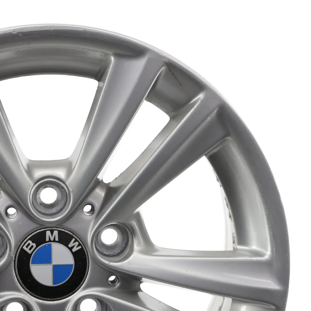 Rim Alloy Silver 16" 7,5J ET:37 V Spoke 656 to BMW F30 F31 LCI Wheel with Part number 6866304 BMW F30 F31 LCI Wheel Rim Alloy Silver 16" 7,5J ET:37 V Spoke 656 - SKU 6866304-6 - Part number 6866304