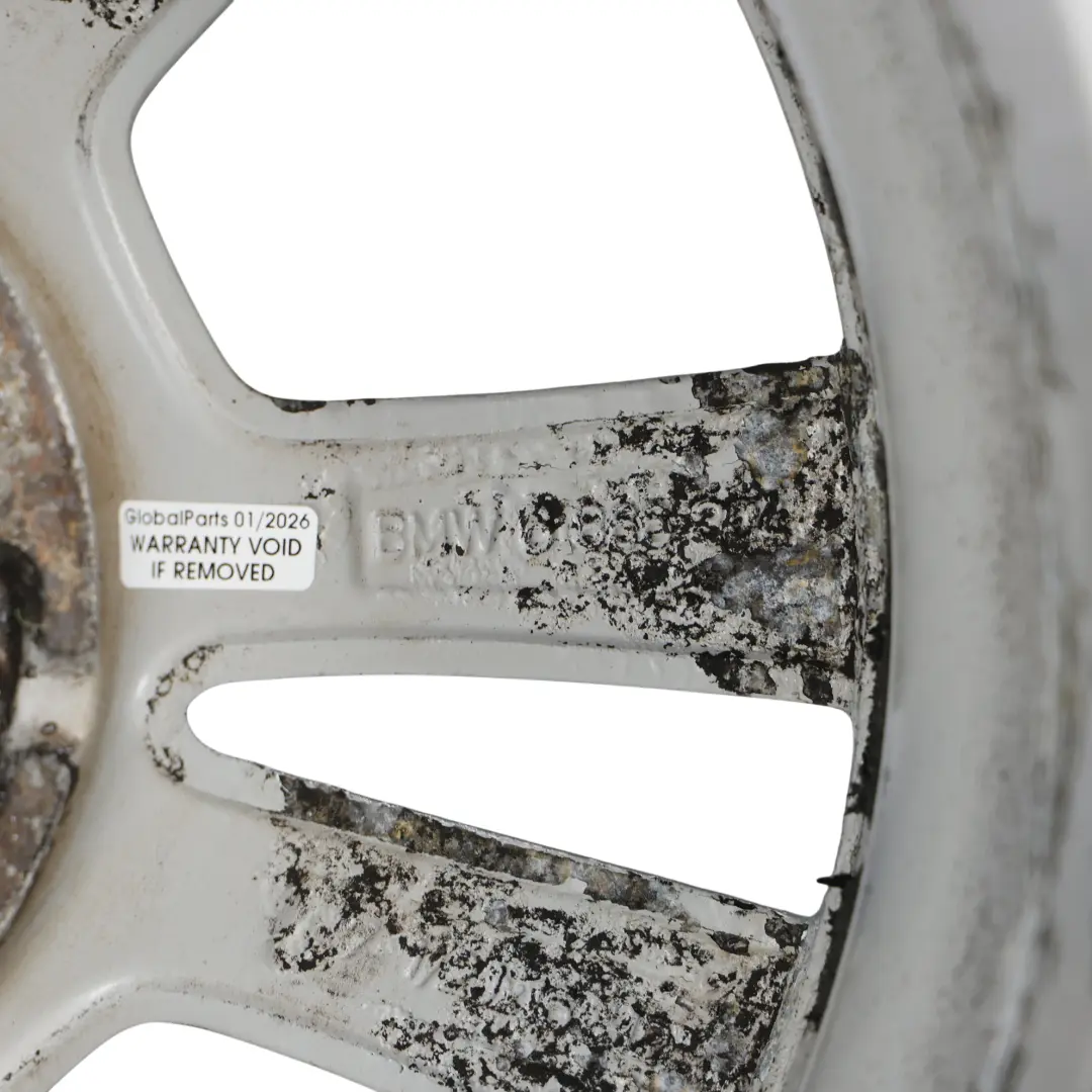 BMW F30 F31 LCI Wheel Rim Alloy Silver 16" 7,5J ET:37 V Spoke 656 - SKU 6866304-7 - Part number 6866304