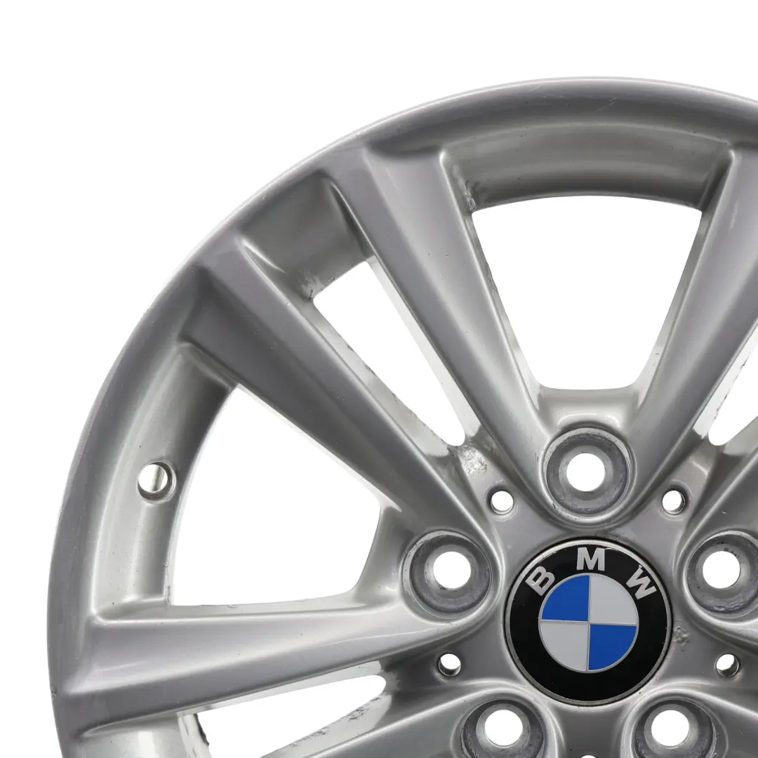BMW F30 F31 LCI Wheel Rim Alloy Silver 16" 7,5J ET:37 V Spoke 656 - SKU 6866304-7 - Part number 6866304