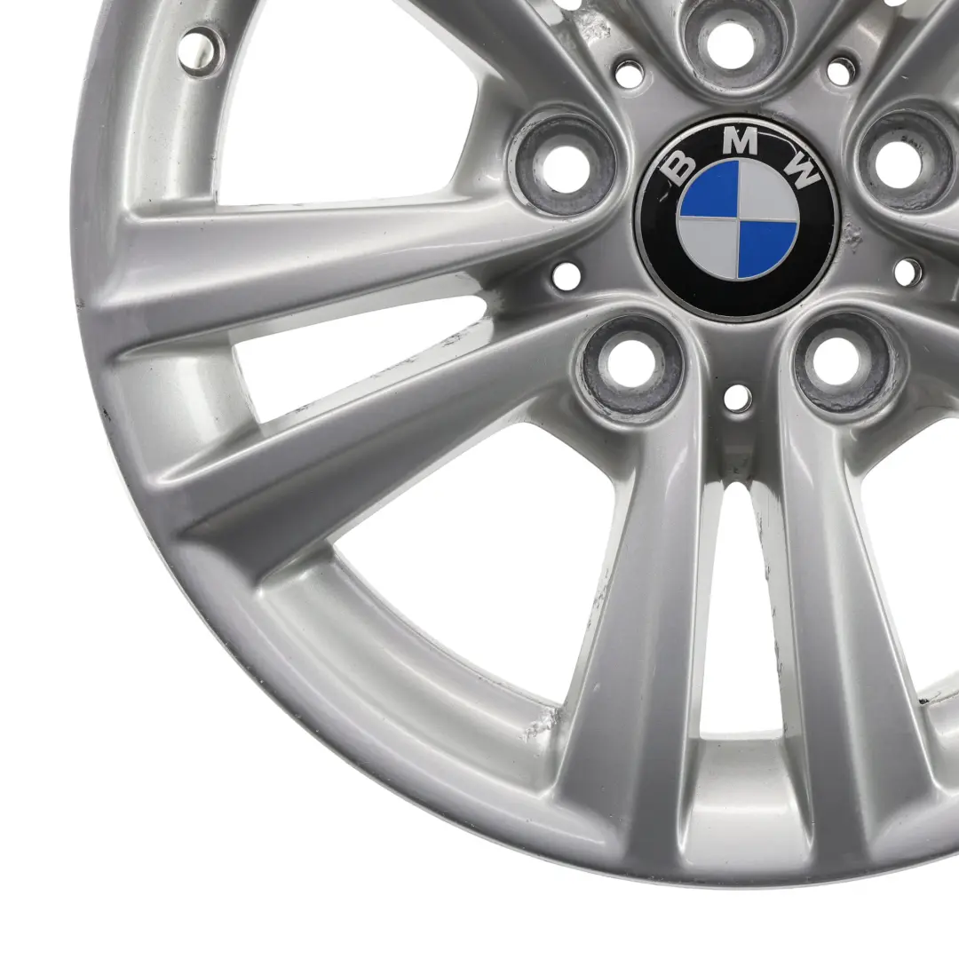BMW F30 F31 LCI Wheel Rim Alloy Silver 16" 7,5J ET:37 V Spoke 656 - SKU 6866304-7 - Part number 6866304