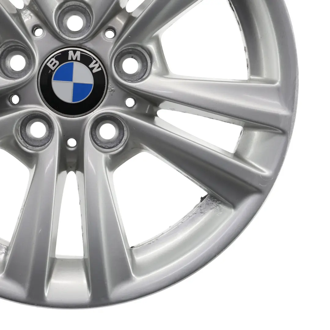 BMW F30 F31 LCI Wheel Rim Alloy Silver 16" 7,5J ET:37 V Spoke 656 - SKU 6866304-7 - Part number 6866304