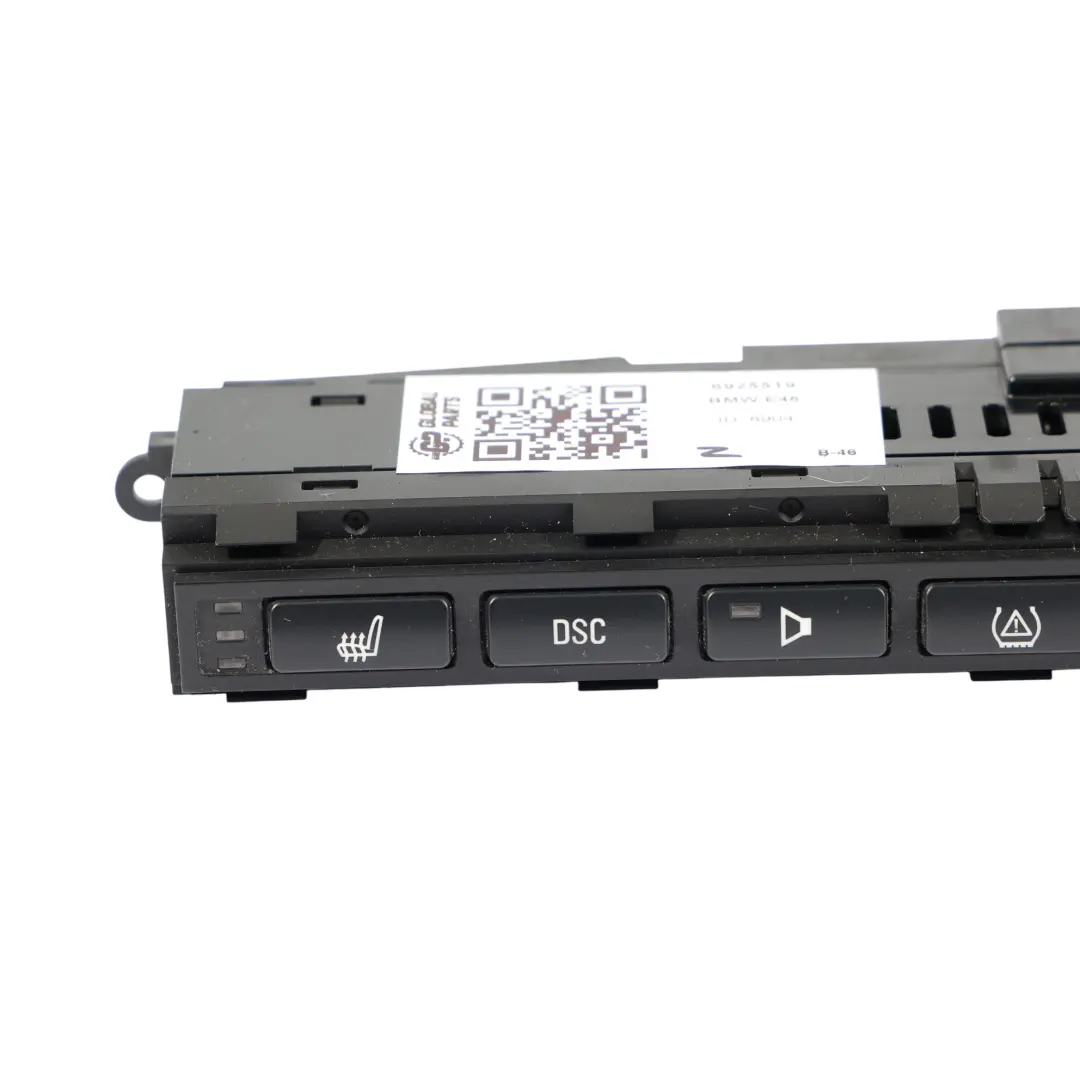 BMW E46 Panel Salpicadero Calefacción Asiento DSC Sport Botón Nivel - SKU 6925519 - Número de pieza 6925520