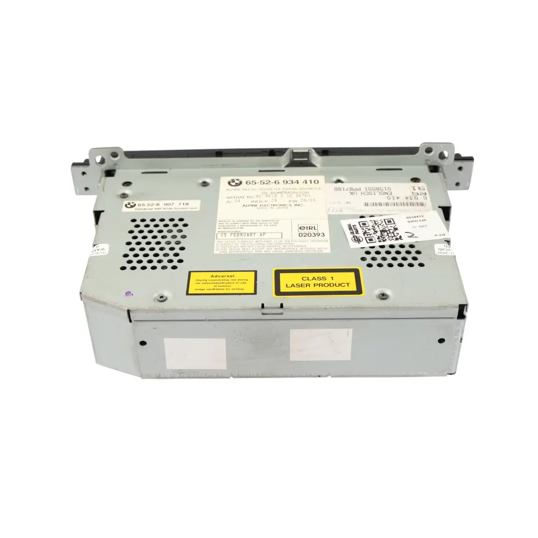 Radio CD GPS Lettore Multimediale Schermo Unità Principale per BMW E46 con numero di parte 6934410 BMW E46 Radio CD GPS Lettore Multimediale Schermo Unità Principale - SKU 6934410 - Numero di parte 6934410