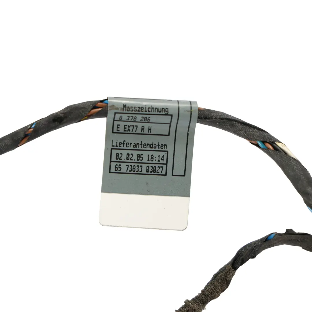 BMW E46 M3 Coupe Door Wiring Loom Harness Cable Passenger's Side 6935219 - SKU 6935221 - Part number 6935221