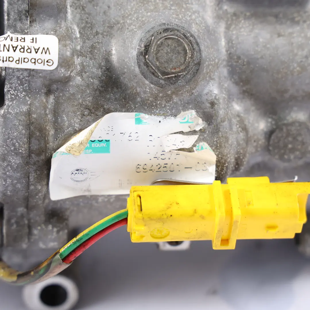 Climatizzatore 6452 per Mini R55 R56 R57 Compressore del con numero di parte 6942501 Mini R55 R56 R57 Compressore del Climatizzatore 6452 - SKU 6942501-1 - Numero di parte 6942501