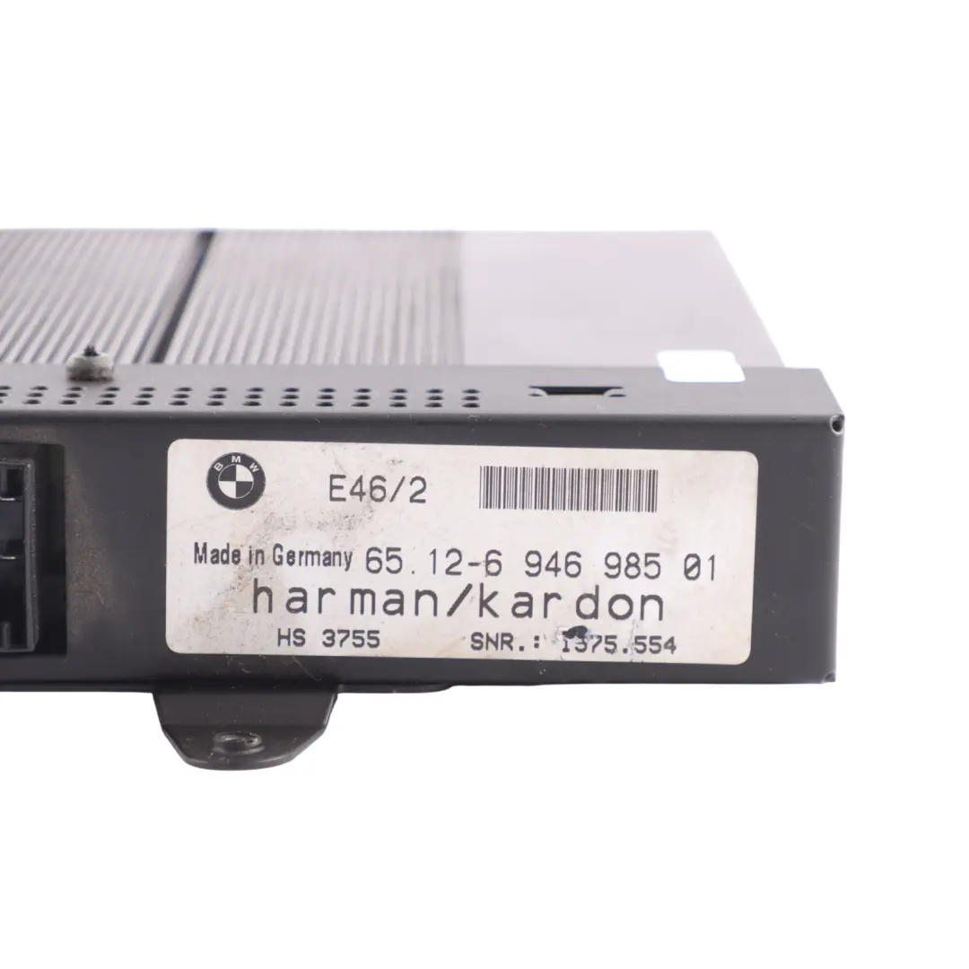 Amplifier Hifi Harman Kardon Audio Sound Control Module Unit to BMW M3 E46 with Part number 6946985 BMW M3 E46 Amplifier Hifi Harman Kardon Audio Sound Control Module Unit - SKU 6946985 - Part number 6946985