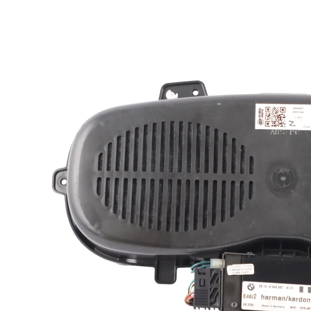 BMW M3 E46 Harman Kardon Amplifier Subwoofer Box Housing Speaker - SKU 6946987 - Part number 6946987