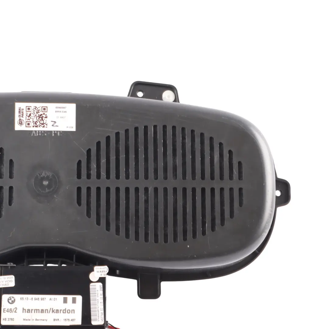 BMW M3 E46 Harman Kardon Amplifier Subwoofer Box Housing Speaker - SKU 6946987 - Part number 6946987