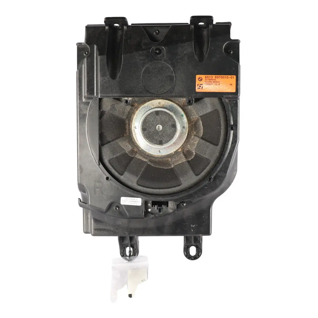 BMW E65 E66 E67 Driver Side Subwoofer Speaker Front Right O/S - SKU 6970010 - Part number 6970010