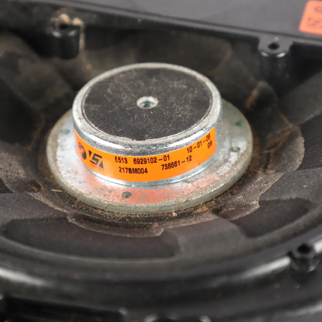 Driver Side Subwoofer Speaker Front Right O/S to BMW E65 E66 E67 with Part number 6970010 BMW E65 E66 E67 Driver Side Subwoofer Speaker Front Right O/S - SKU 6970010 - Part number 6970010