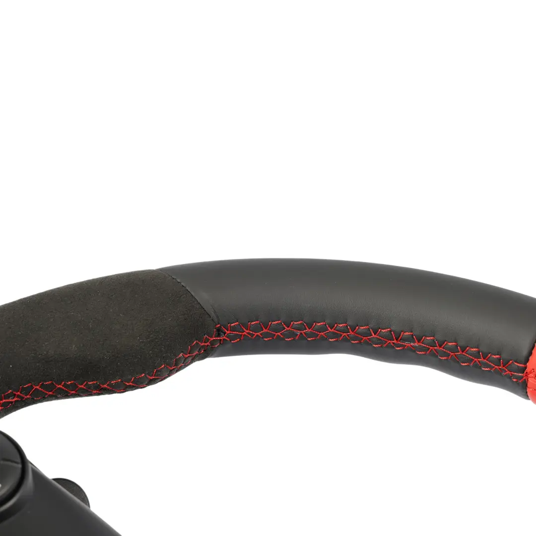 Mini Cooper S JCW F56 NEU Schwarz Leder / Alcantara Sportlenkrad Schaltwippen - SKU 6996049-1 - Teilenummer 6996049