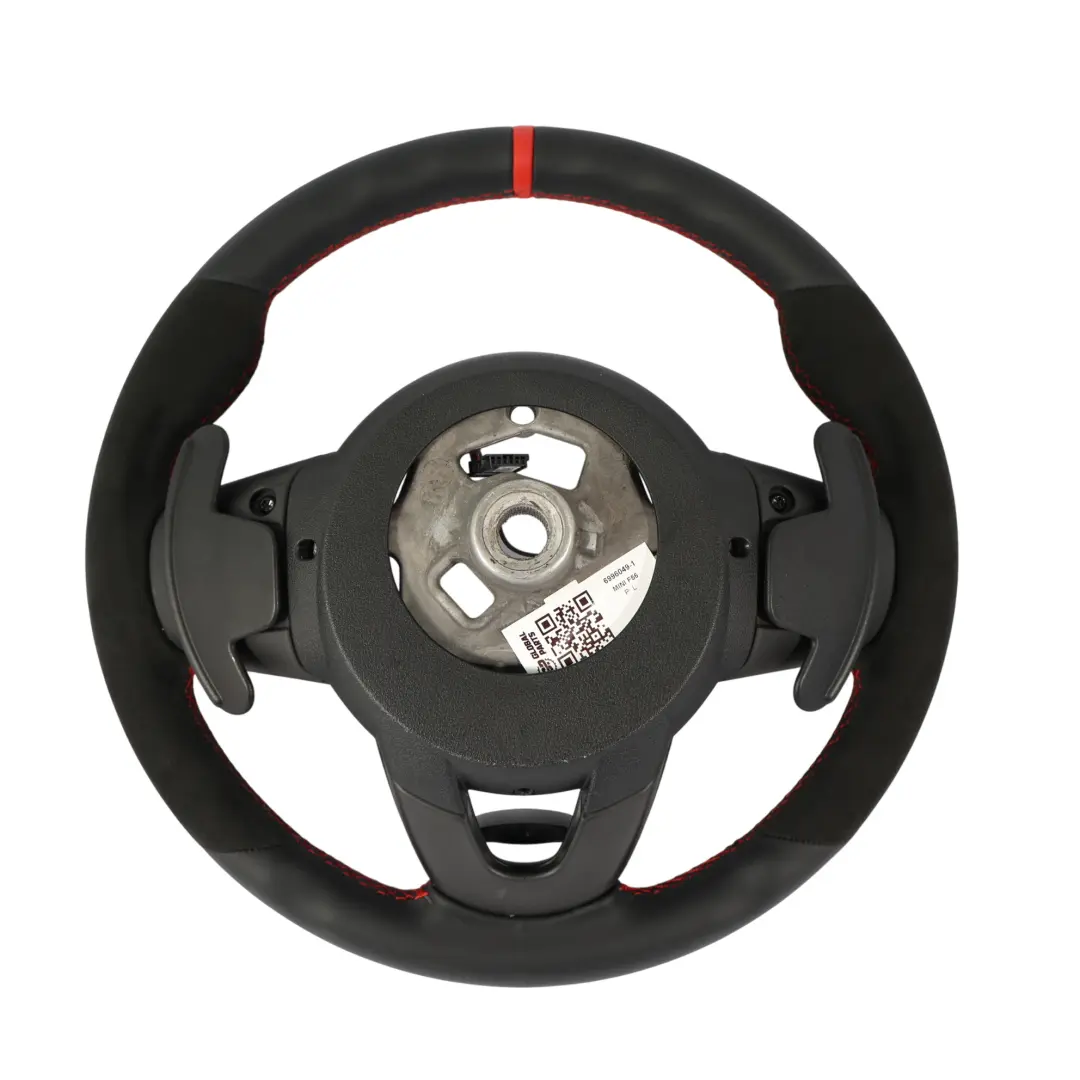 Volant Mini Cooper S JCW F55 F56 NOUVEAU Cuir Noir / Alcantara Manettes pour Sport à propos du numéro de pièce 6996049 Sport Volant Mini Cooper S JCW F55 F56 NOUVEAU Cuir Noir / Alcantara Manettes - SKU 6996049-1 - Numéro de pièce 6996049