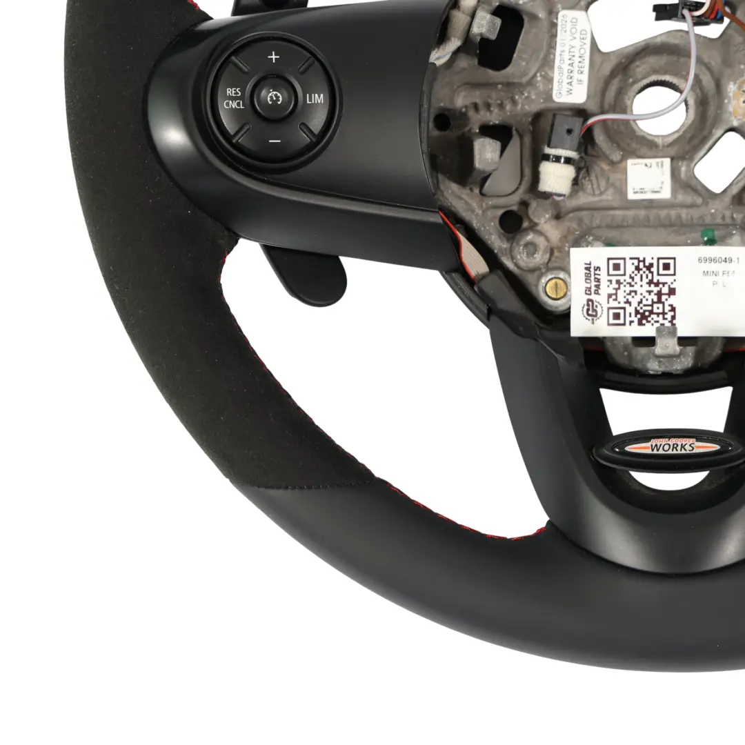 Volante Mini Cooper S JCW F56 NUEVO Negro Cuero / Alcantara Sport Paddles - SKU 6996049-1 - Número de pieza 6996049