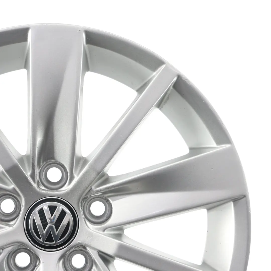 Volkswagen Polo 6C Silver Wheel Alloy Rim 15" 6J ET:40 - SKU 6C0601025-1 - Part number 6C0601025