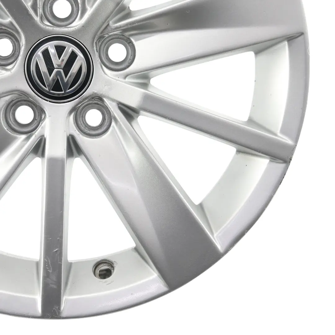 Volkswagen Polo 6C Silver Wheel Alloy Rim 15" 6J ET:40 - SKU 6C0601025-1 - Part number 6C0601025