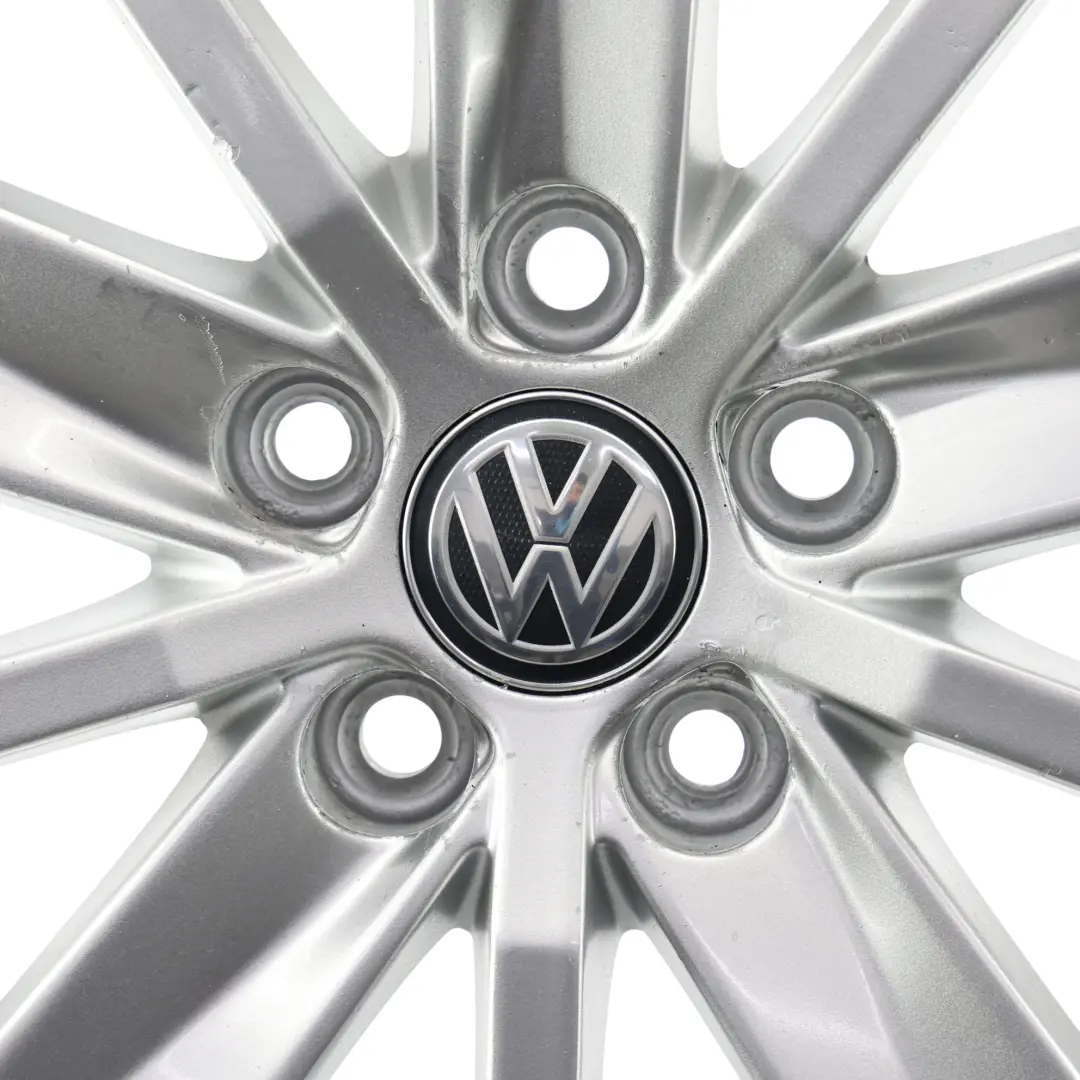Volkswagen Polo 6C Cerchio Lega Argento 15" 6J ET:40 - SKU 6C0601025-1 - Numero di parte 6C0601025
